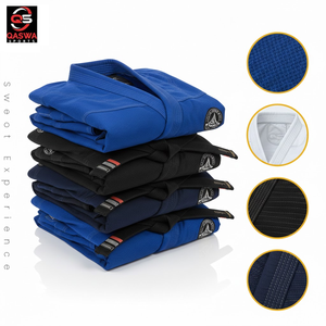 ชุดยูโดและบีเจเจสำหรับเด็กทารกและเด็กเล็ก ดีไซน์ใหม่ คุณภาพสูง ผ้าฝ้าย 100% ปรับแต่งได้ ระบายอากาศได้ดี ทนทาน แห้งเร็ว - Product Image 6