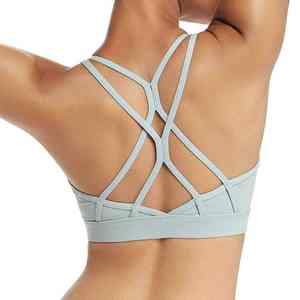 Soutien-gorge de sport pour femme de qualité supérieure, style racerback, pour yoga, entraînement, fitness, gym, pour adulte - Product Image 6