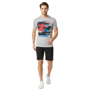 Camiseta de Cuello Redondo para Hombre, Algodón Clásico, Suave y Cómodo, Impresión de Logotipo Personalizado, Venta al por Mayor, Ropa Casual de Moda de Manga Corta - Product Image 1
