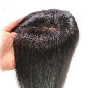 Peluca de Cabello Virgen Brasileño Liso de Color Natural con Frente de Encaje Transparente, Larga, 200% de Densidad, Sin Pegamento, para Uso Diario - Product Image 3