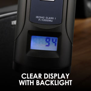 Calibrateur de niveau sonore numérique haute performance 94 dB 114 dB, outil d'étalonnage des décibels pour microphones de 1/2 pouce à 1 pouce - Product Image 4