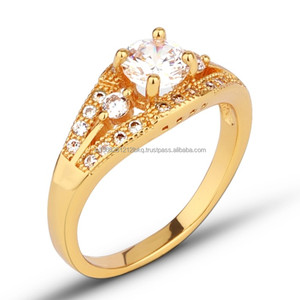 Anillo de compromiso de diamantes VVS Original de lujo, anillo de eternidad de oro sólido de 14K personalizado, anillo de banda de corte brillante para mujer - Product Image 5