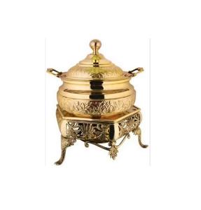 Plat de service rond en acier inoxydable en forme de globe terrestre avec support noir, ensemble de vaisselle, compatible congélateur, fabriqué en Inde - Product Image 4