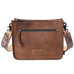 Nouvelle arrivée Sac à bandoulière en cuir de qualité supérieure Sac de cow-girl de style occidental avec sangle usinée florale Top grossiste Fabricant - Product Image 4