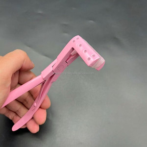 Extensiones de Cabello de Acero Inoxidable de Grado Quirúrgico, Resistentes, con Agarre de Silicona Rosa Bebé, Ecológicas y de Alta Calidad, para Uso Comercial - Product Image 4