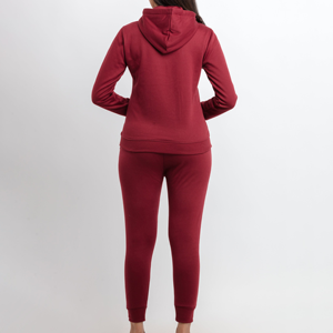 Personalized Women's Two-Piece Jogging Set Women's Two-Piece Winter Tracksuit Set Premium Quality Women's Tracksuits OEM - Product Image 5