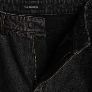 <b>Mens</b> Casual Loose Straight Denim Pants-99% Cotton 1% Spandex <b>Stretch</b> Comfort Enzyme Wash Summer/Autumn Private Label - Product Image 4