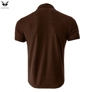 <b>Top</b> Product Latest Short Sleeve Pullover Style Customized Made Slim Fit Casual Out Door Wear New Arrival <b>Mock</b> <b>Neck</b> T Shirts - Product Image 6