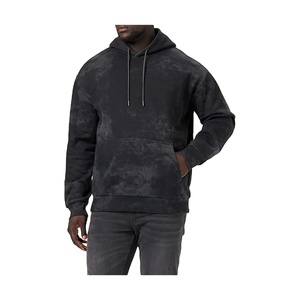 Acid Wash hommes pulls à capuche haute qualité hiver à capuche Logo personnalisé 100% coton et unisexe épais confortable élégant sweats à capuche - Product Image 1