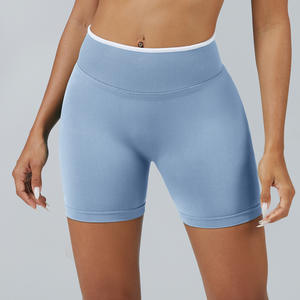 Shorts Deportivos de Cintura Alta para Mujer, Elásticos, para Gimnasio, Fitness, Running, Entrenamiento, Personalizados, OEM, ODM, Venta al Por Mayor - Product Image 3