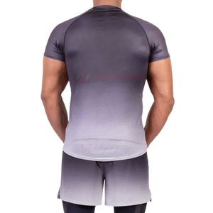 Camiseta Deportiva para Gimnasio, Cuello Redondo, Manga Corta, Talla Grande, Transpirable, de Alta Calidad, Gran Venta - Product Image 4