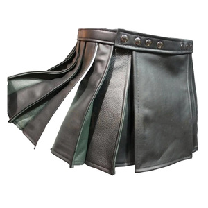 2025 New Arrival Scottish Stylish Utility Women's Leather Kilt Customized Color Logo All Sizes <b>Musical</b> <b>Instruments</b> Accessories - Product Image 2