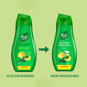 Champú hidratante a base de hierbas, fórmula sin sulfatos con aloe vera, tulsi y amla, diseñado para el control de la sequedad y cuidado del cuero cabelludo, tamaño 180 ml. - Product Image 3