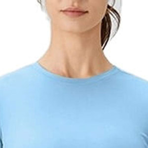 T-shirt de course d'été personnalisé pour femme, manches longues, compression, séchage rapide, grande taille, col rond uni, best-seller - Product Image 5