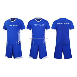 ชุดฟุตบอลแบบกำหนดเองสำหรับการแสดง ชุดแข่งฟุตบอลแบบ sublimated และชุดฝึกซ้อมทีม แขนสั้น ระบายอากาศได้ดี - Product Image 5