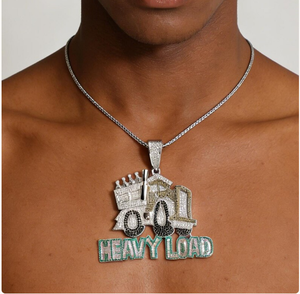 Heavy Load Ice Out Truck Pendant Moissanite Diamonds Iced Out <b>Jewelry</b> <b>Charm</b> Luxury Wholesale Pendant - Product Image 4