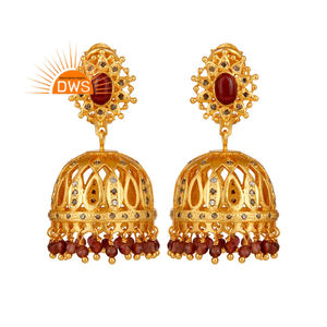 Meilleure vente en argent Sterling diamant naturel et tourmaline rose pierre précieuse balancent boucle d'oreille bijoux personnalisés pour les femmes cadeau pour elle - Product Image 4