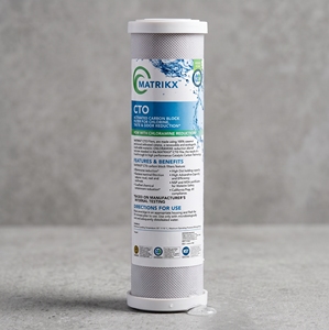 Filtre de réduction des contaminants organiques de 10 pouces pour purificateurs sous évier, matériau certifié NSF, filtre à eau de qualité supérieure - Product Image 1