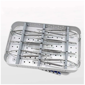 Ensemble complet d'instruments chirurgicaux manuels, microchirurgie, acier inoxydable, réutilisables, outils de précision pour interventions chirurgicales, CE INSTRUMENTS - Product Image 2