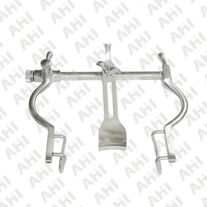 AHI Prix de gros Écarteur chirurgical abdominal manuel auto-rétractable en acier inoxydable de qualité médicale réutilisable - Product Image 4