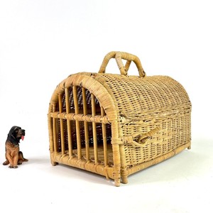 Manuel de luxe rotin en osier tissé autre animal de compagnie nid maison poussettes sac à dos transporteurs le plus bas prix - Product Image 1