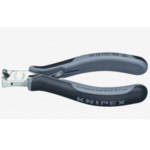 Knipex 4.5" ESD Electronics Diagonal Cutters Pointed Flat Head w/ Small Bevel - MultiGrip - Product Image 4