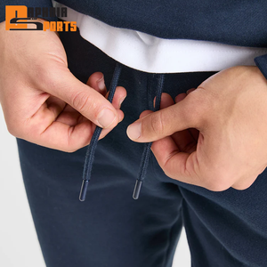 High Quality Eco-Friendly Quick Dry Men's Sweatpants Streetwear Fleece Lining <b>Drawstring</b> Closure Wholesale Fashion <b>Trousers</b> - Product Image 4