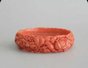 Handcrafted <b>Vintage</b> Angel Style Resin Craft for Women Customized High-End <b>Cufflink</b> Bangle Model Wedding Gift India - Product Image 4