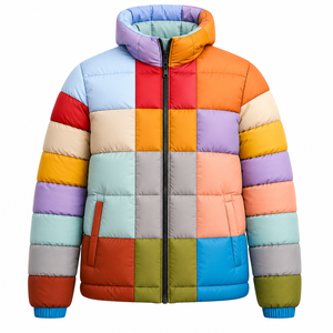 Cosh International <b>Men</b>’s <b>Winter</b> Puffer <b>Jacket</b> Red Black Bubble Coat Windproof <b>Warm</b> Outerwear - Product Image 4