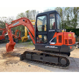 Mini-excavatrice Doosan DH55-9C prête à être expédiée, excavatrice sur chenilles hydraulique de 5,5 tonnes avec moteur diesel pour projets de construction - Product Image 2