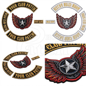 Écussons personnalisés pour motards, badges brodés pour gilets de motard, patchs de club moto, design durable à coudre - Product Image 5