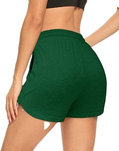 Shorts de sport décontractés pour femmes en tissu doux de haute qualité avec poches et cordon de serrage – Vente en gros - Product Image 2