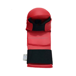Venta caliente Fold Back Finger Karate Mitts para la venta Calidad Premium Mano completa Seguridad Karate Mitts Logotipo personalizado - Product Image 6