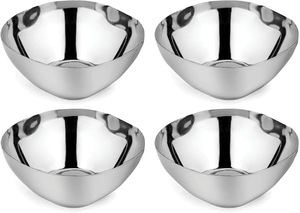 Elegant Stainless Steel Serving Bowl <b>Mirror</b> Finish Metal Salad Bowl Kitchen Dining Tableware Restaurant Hotel Catering Use - Product Image 6