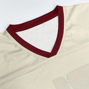 T-shirts pour hommes à la mode, personnalisés avec un design imprimé sur toute la surface, respirants, en maille sublimée - Product Image 4