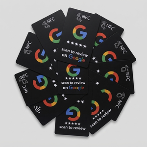 Carte NFC EM4305 Mini Tag avec logo Google pour les commentaires des clients d'hôtel et le marketing d'entreprise - Product Image 2