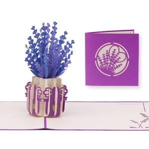 Tarjeta de Felicitación 3D Pop Up, Colección de Cajas de Flores, Manualidades de Papel, Tarjeta de Felicitación 3D, Tarjeta 3D Pop Up, Ocasión Especial, Hecha a Mano - Product Image 3