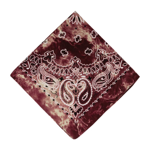 Black Square Scarf with Pink Paisley Bandana for Women Adult Fashion Accessory All Seasons Wear - Product Image 5