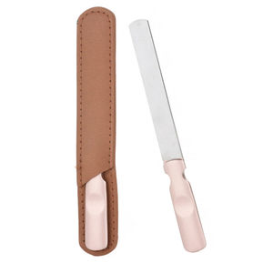 Lime à ongles professionnelle mini double face en émeri pour ongles épais et durs, outil de toilettage réutilisable et robuste avec logo personnalisé - Product Image 1