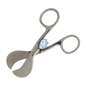 Ciseaux à cordon ombilical en acier inoxydable, instruments chirurgicaux réutilisables les plus vendus - Product Image 1