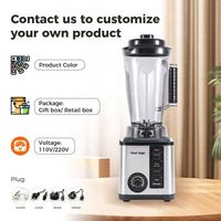 Blender de comptoir multifonction pour la maison, pour smoothies, milkshakes, et broyage de glace - Appareil de cuisine multifonction
