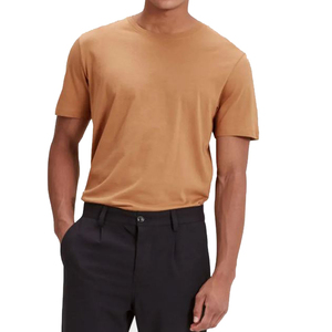 เสื้อยืดผู้ชายเนื้อนุ่มใส่สบาย คอกลม แขนสั้น ระบายอากาศได้ดี เป็นมิตรกับสิ่งแวดล้อม  ไม่มีลาย  รับสกรีนโลโก้  ผ้าถัก 220 กรัม  แห้งเร็ว - Product Image 5