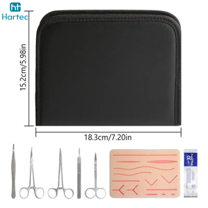Good Supplier OEM ODM Service Fully Customized Suture Kit With Tools Reusable Silicone Suture <b>Pad</b> Professional Training Sets - Product Image 2