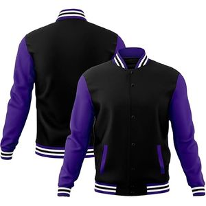 College jacket for Custom Chenille Embroidery Patch Men Baseball Oversized Letterman Mens Varsity Jackets - Product Image 1