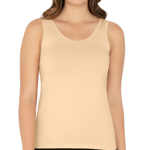 Women Tank Top Sleeveless Summer Wear Soft Breathable Knitted 100% Cotton Comfortable Relaxed Fit Casual Street Style - Product Image 3