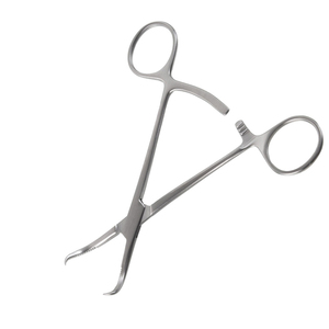 Pinces orthopédiques manuelles en acier inoxydable allemand de qualité chirurgicale pour la répositionnement et la réduction osseuse, 13 cm, vente en gros - Product Image 5