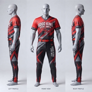 Uniforme de Béisbol Sublimado Personalizado, Conjunto de Camiseta y Pantalones para Hombre, Fabricante de Ropa Deportiva con Logotipo Personalizado OEM, Venta al Por Mayor - Product Image 3
