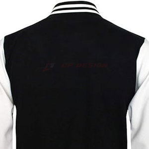 <b>Men's</b> Casual Baseball <b>Jacket</b> with <b>Long</b> Sleeve and Stand Collar Eco-Friendly & Breathable Customizable Winter Outdoor <b>Jacket</b> - Product Image 6
