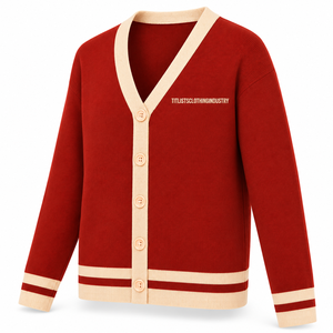 Pulls à col en V B2B 2026 pour les sororités/fraternités/écoles/collèges/universités, cardigans tricotés unisexes - Product Image 2