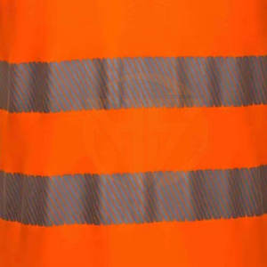 Camiseta de Alta Visibilidad para Trabajo con Cinta Reflectante, 100% Algodón Transpirable, para Uso Industrial y de Construcción para Hombres - Product Image 6